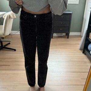 Abercrombie & Fitch 90s Straight Black Jean